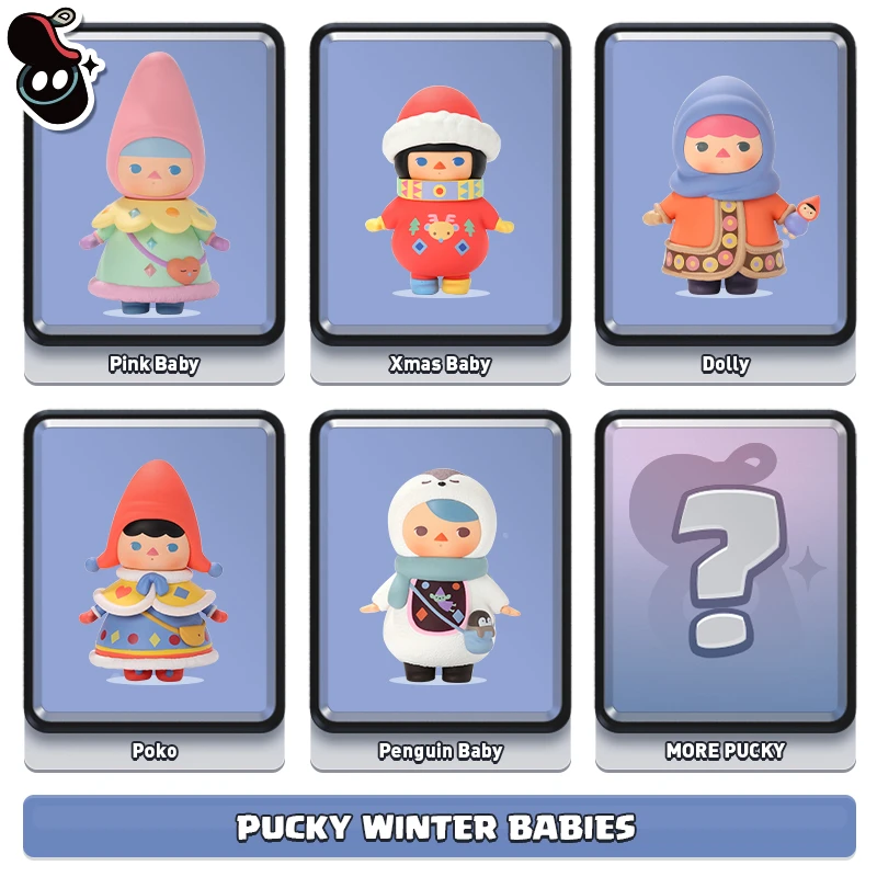 Puky Boite Aveugle D Hiver Pour Bebes Collection De Jouets Popmart Decoration De Poupee Cadeau D Anniversaire De Noel Figurine D Action Binaire De Collection Aliexpress