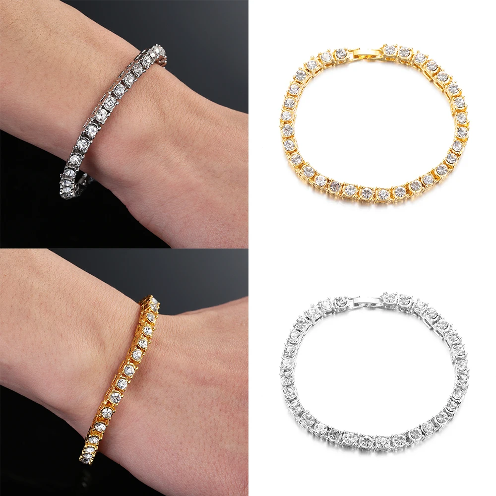 silver gold bracelet