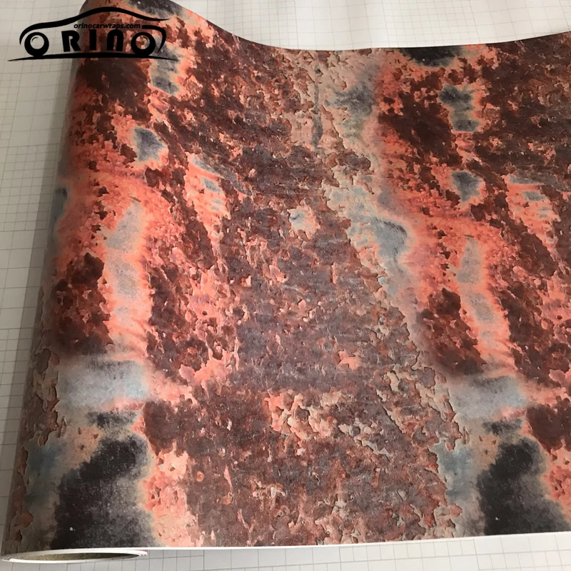 Rusty Vinyl Film Sticker-3