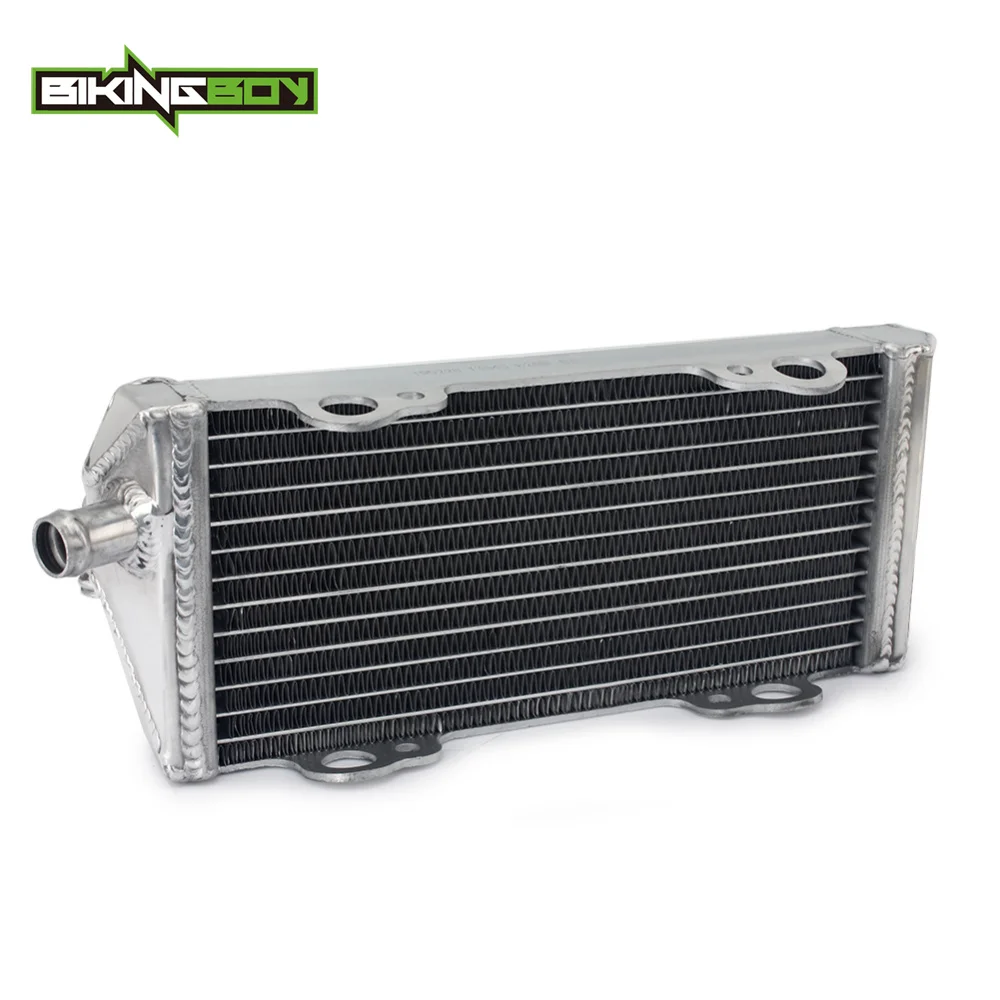BIKINGBOY MX Aluminum Core Engine Water Cooling Coolers Radiators Sets For GAS GAS EC 125 2000 2001 2002 2003 2004 2005 2006