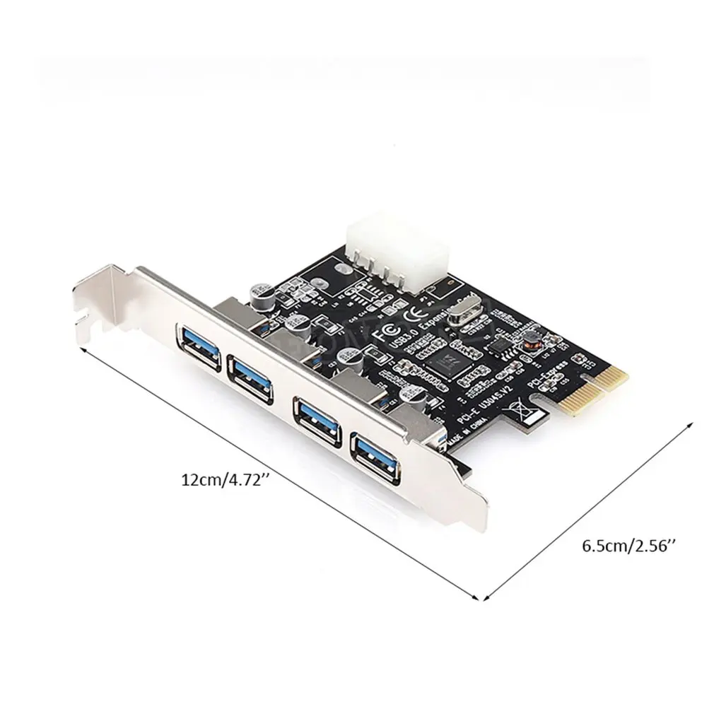 Профессиональный Надежный Быстрый USB 3,0 PCI-E PCIE 4 порта Экспресс-Плата расширения адаптер ED плата модуля для Windows