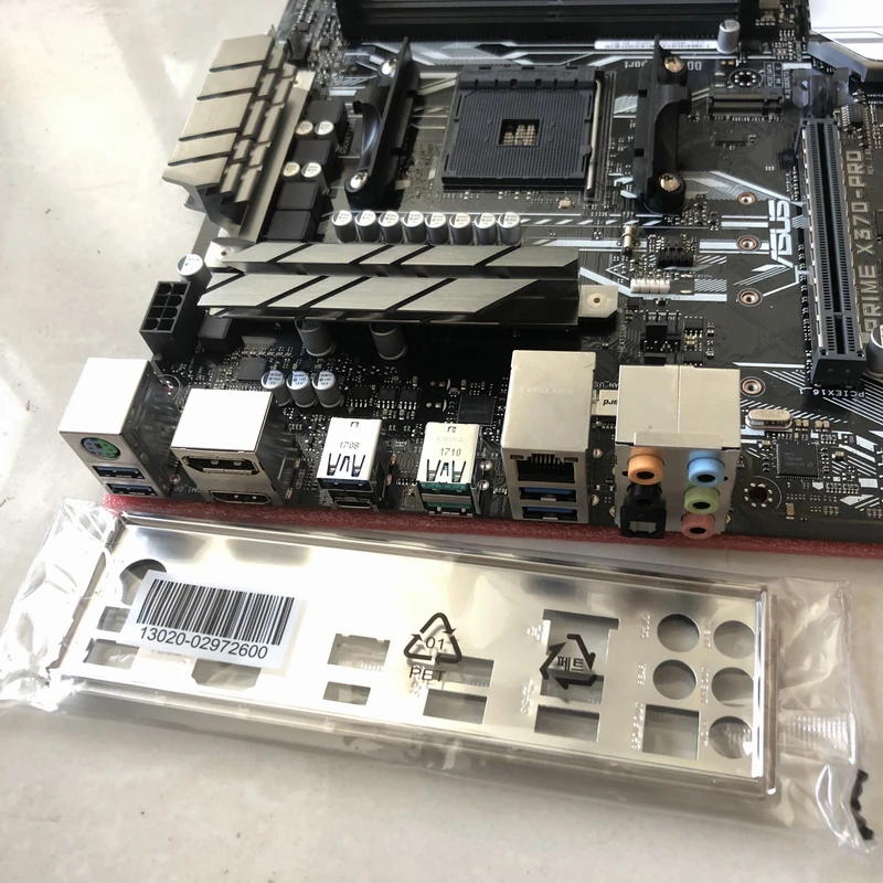 ASUS PRIME X370-PRO, оригинальная настольная материнская плата с разъемом AM4 DDR4, 64 ГБ, USB2.0, USB3.1, платы M.2, SATA3, используемая материнская плата для настольных ПК
