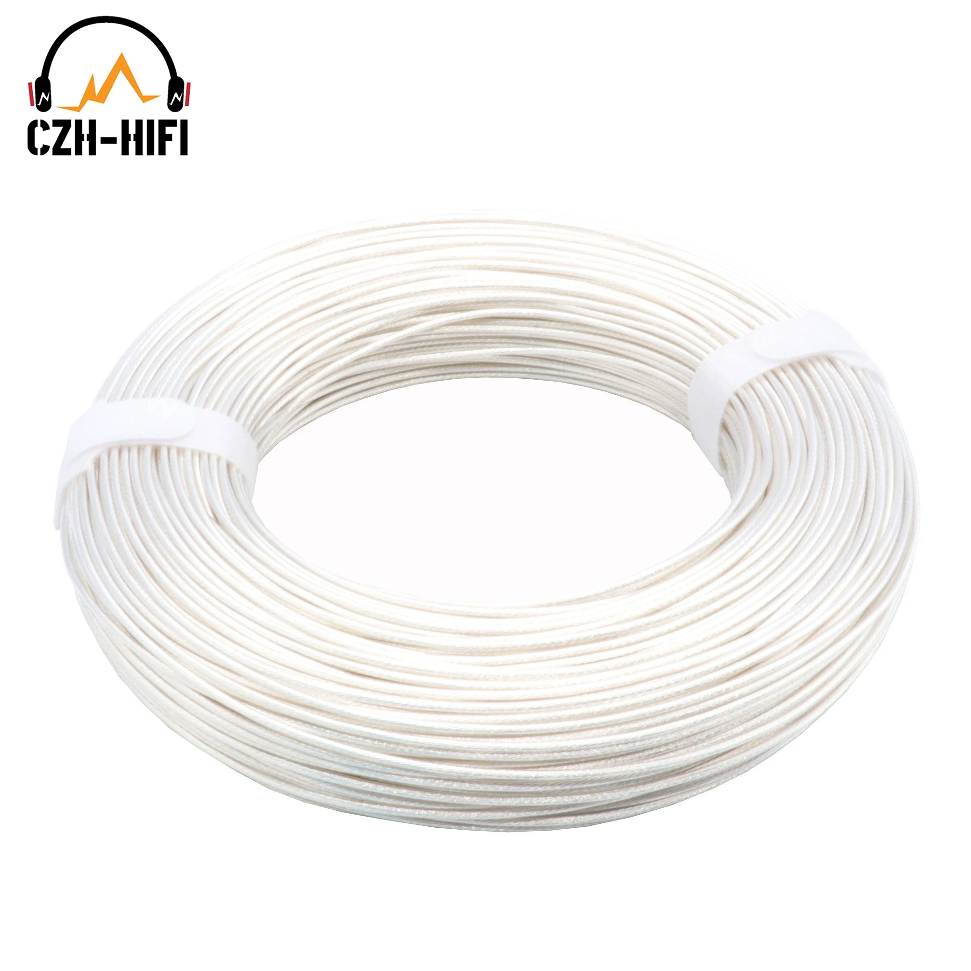 Marke Neue 1,00 mm2 Hohe Reinheit OCC PTFE Draht Kabel Linie für Audio Verstärker Lautsprecher Kopfhörer Kabel Upgrade DIY AWG17 19 stränge – Detail 12
