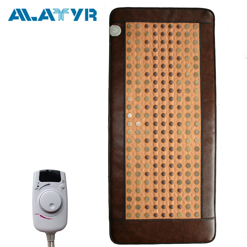 massage mat Jade-Tourmaline mat Double side negative ion Hwangto balls far infrared treatment Mattress ALATYR HW-08L 145x65cm