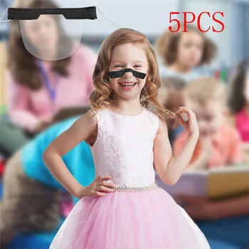 

Mini Shield Washable Reusable Comfortable Face Shield Transparent PVc Visual Face Shield