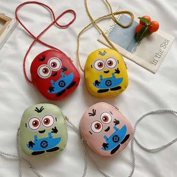 

Children's Bags 2020 New Style Cartoon Cute Little Girl Shoulder Bag Western Style Girls Accessories Purse Hot Selling