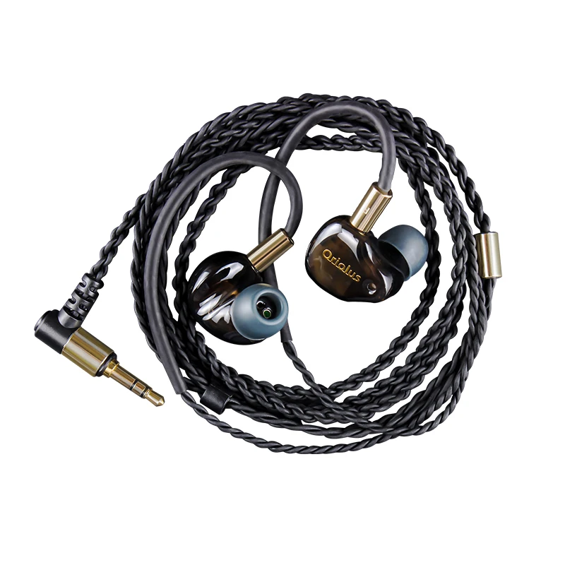 Наушники вкладыши с Hi Fi монитором оригинальный Finschi 1DD + 1BA гибридная технология