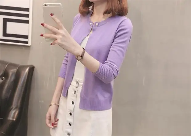 9190 г. Весенне-летняя куртка-кардиган с зернистой пряжкой; 3 ряда 1/f; 20-2 полки