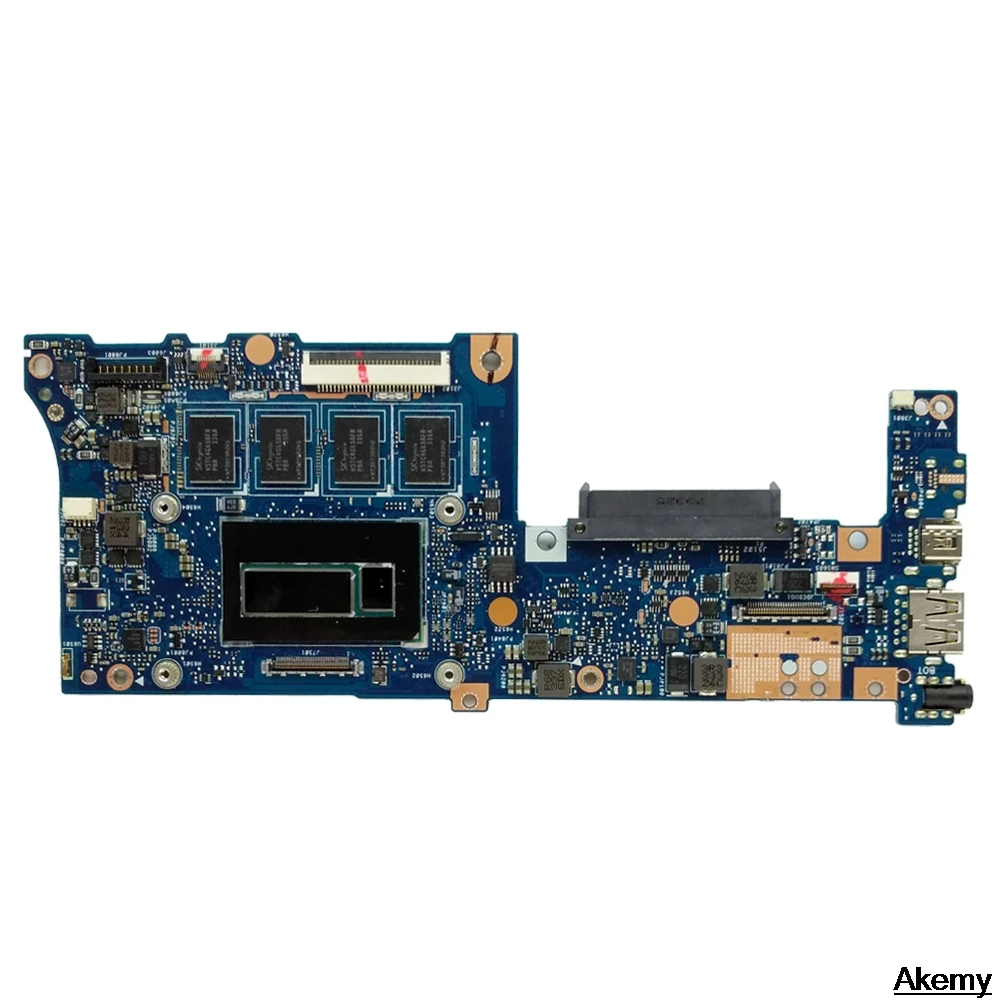 Akemy TX201LA Laptop motherboard For Asus TX201LA TX201L TX201  mainboard Test original with 4G RAM I5-4200U cpu