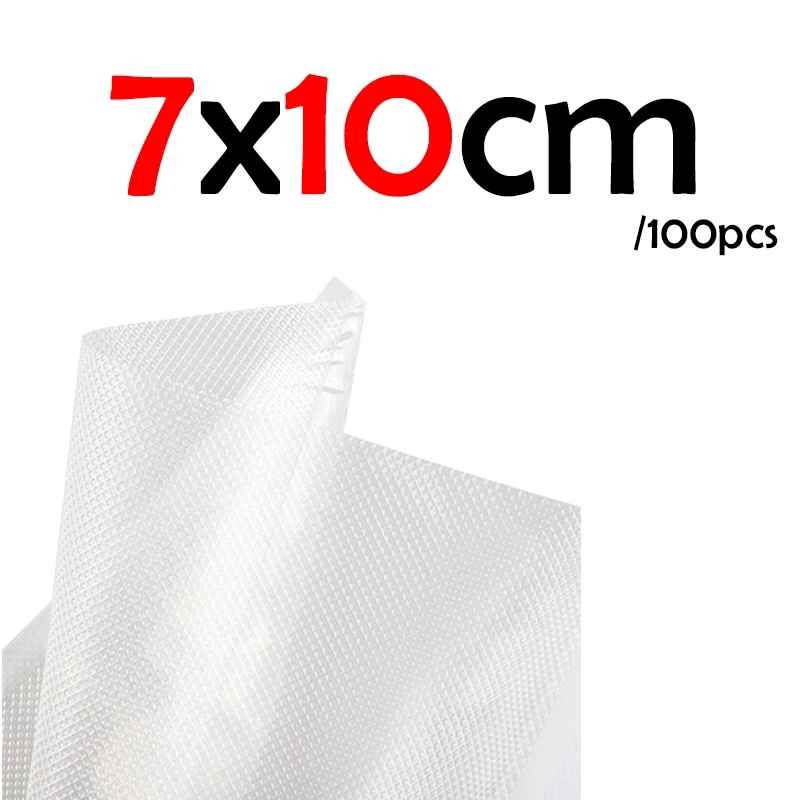 7*10 см 100 шт. Вакуумный пакет для хранения свежих продуктов хранение пакетов