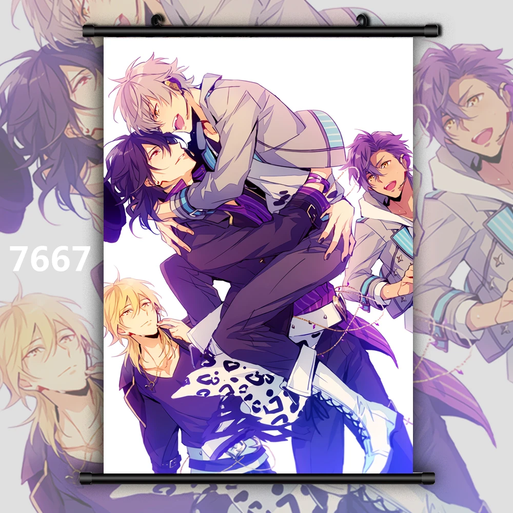 7667 Ensemble Stars! UNDEAD Sakuma Rei Аниме Манга плакат в рулоне - Цвет: 7667