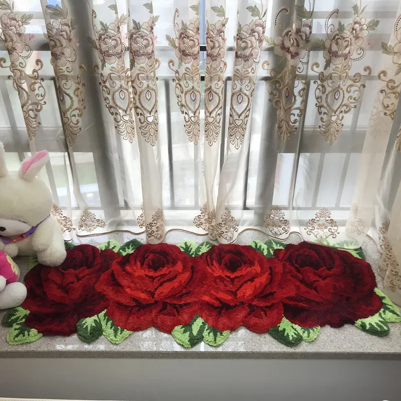 Красный Новое поступление розовый коврик розовый ковер розовый красный - Цвет: Красный