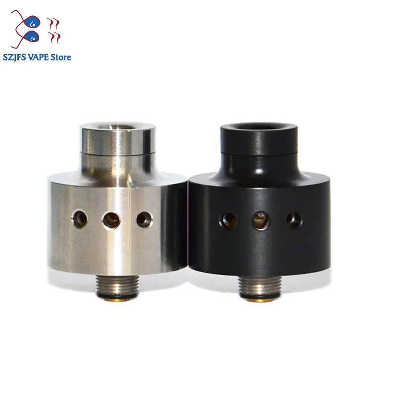 SiChro RDA 22 мм BF RDL/DL Vape с одним баком катушки 3 отверстиями для воздуха Pom Кепки PEEK
