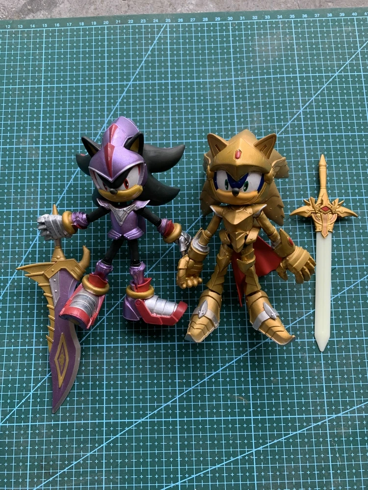 

Sonic The Hedgehog Sonic and the Black Knight excalibur sir lancelot Action Figure Toys Collection