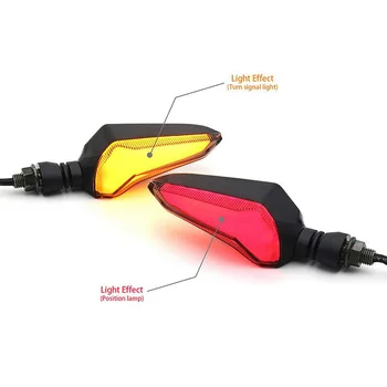 

White Signal lights LED Direction Indication Blinker Parts Replacement