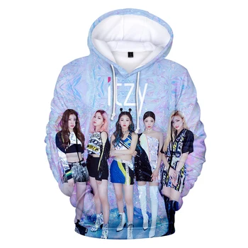 

ITZY 3D Printing 2019 Autumn and Winter Women Slim 3D Hoodie Women's Fashion Pullover Comfortable Hooded Sweatshirt Top new hot