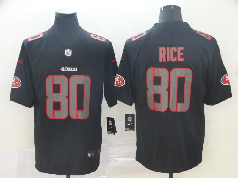 Быстрая Сан-Франсиско Высокое качество Мужские 49ers Jerry Rice Джерси - Цвет: Men