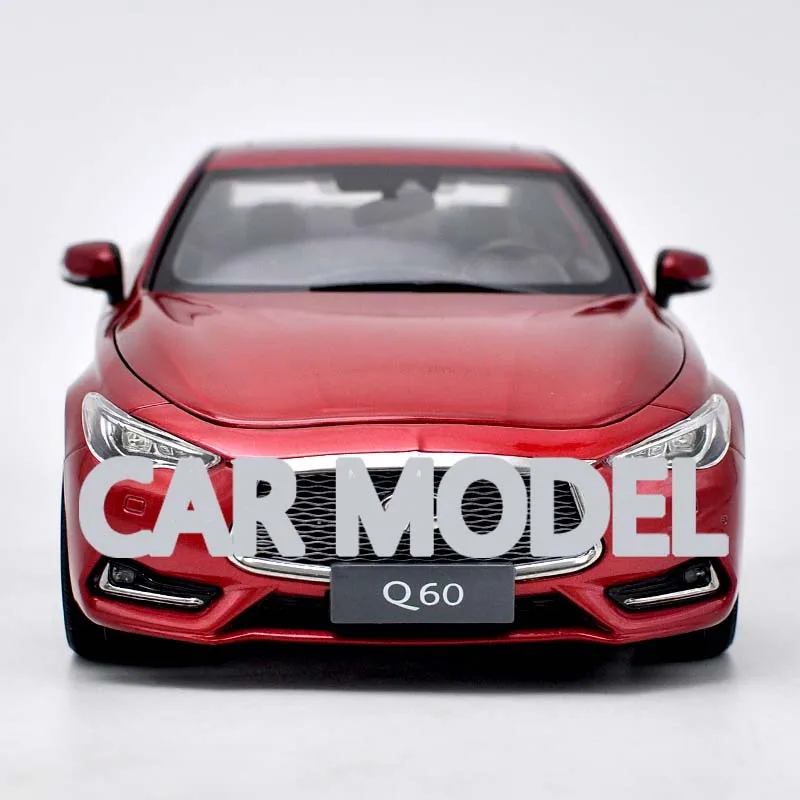 1:18 Масштаб сплава игрушечные транспортные средства INFINITI Q60 автомобиль модель детских игрушечных автомобилей оригинальные аутентичные Детские игрушки