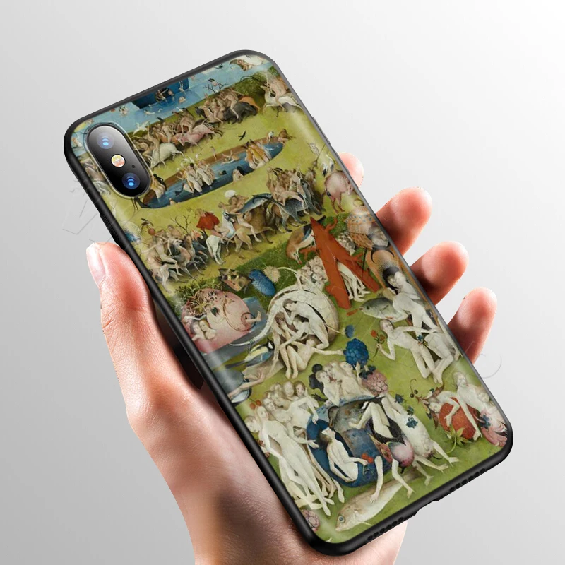 6 Чехол Webbedepp hieronimus Bosch для Apple iPhone 11 Pro XS Max XR X 8 7 6 6S Plus 5 5S SE - Цвет: 6