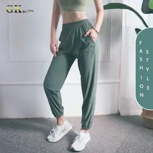 Gymkm, нейлон, высокая талия, женские спортивные Леггинсы, дышащие, для фитнеса, Леггинсы для йоги и тренировок, пуш-ап, для хип-хопа, спортивные штаны