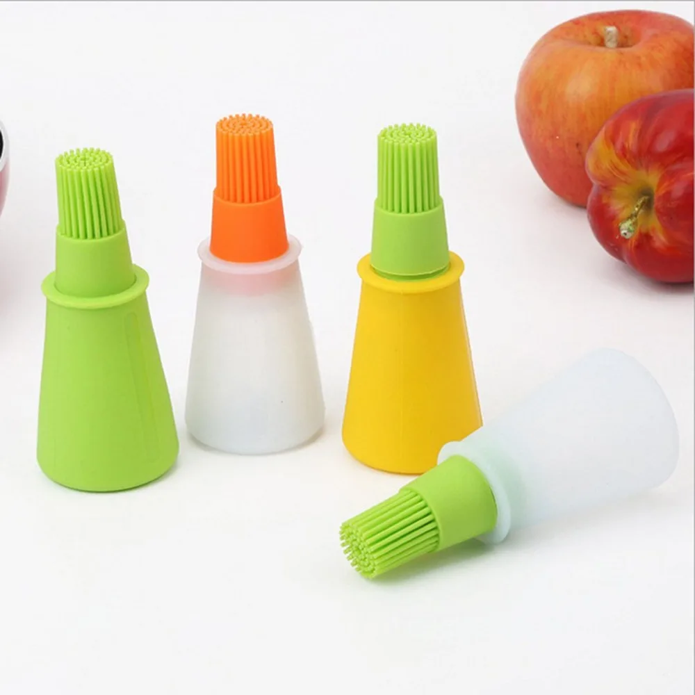 Kitchen Silicone Oil Brush Baking Brushes Liquid Oil Pen Oil Brush BBQ Utensil Safety Basting Brush Dropshipping
