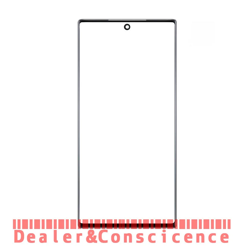 1 шт Передняя стеклянная линза для samsung Galaxy Note 10 Note10 N970 SM-N970F N970U сенсорный экран внешняя стеклянная панель Запасная часть
