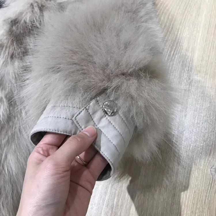 Женское пальто с лисьим мехом 2019, Зимняя мода, настоящий натуральный мех, Лисий жакет, женские меховые пальто с лисьим мехом, сохраняющие