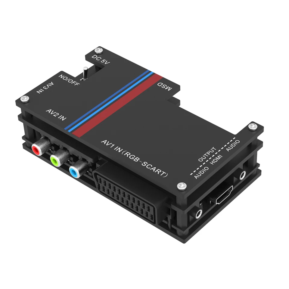 bitfunx OSSC HDビデオコンバーター Bitfunx V1.8 OSSC HDMI Converter For Retro Game Console Open