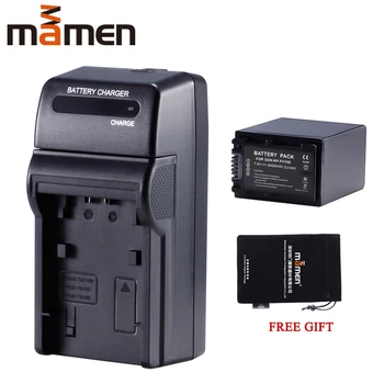

Mamen Replacement NP FV100 NP-FV100 NPFV100 Digital Camera Battery + Single Charger For Sony NP-FV30 NP-FV50 NP-FV70 SX83E SX63E