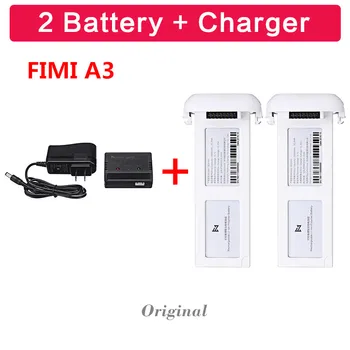 

Original FIMI A3 Camera Drone Charger and Bettery RC Quadcopter Spare Parts Balance Battery Charger with Cable Accessories
