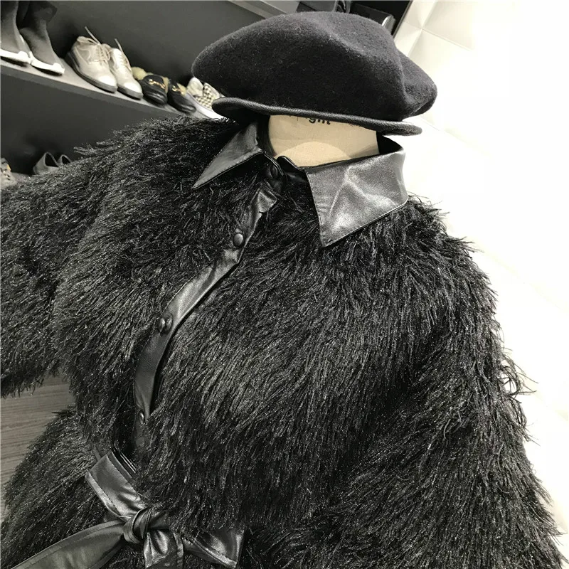 Neploe/осенне-зимние винтажные нашивки, куртка с длинными рукавами для женщин, тонкая талия, шнуровка, бант, пальто средней длины, элегантные вечерние Jaqueta 46700