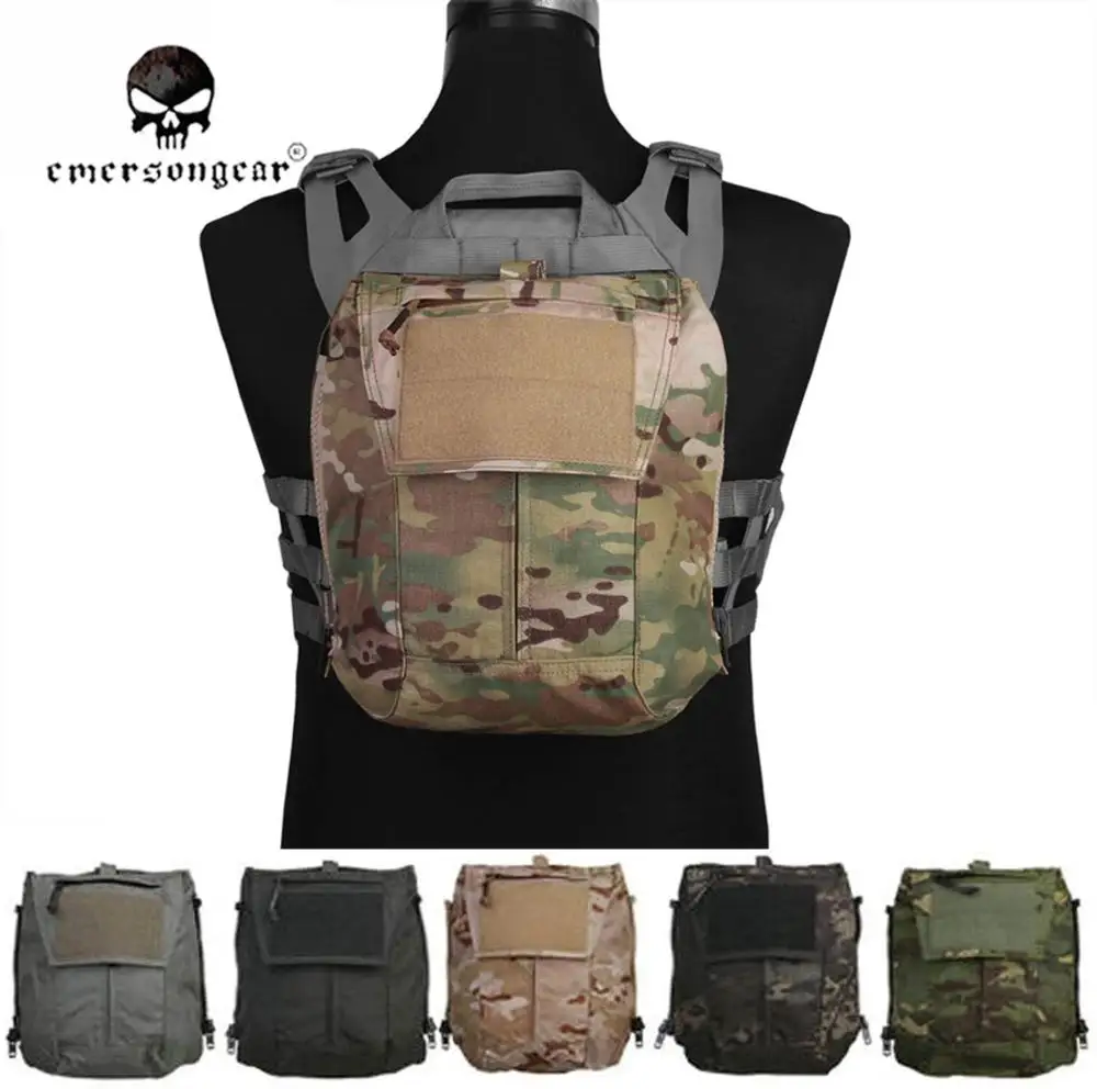 Сумка Emersongear на молнии для AVS JPC2.0 CPC тактический боевой жилет сумка Molle EM8348 | Спорт и