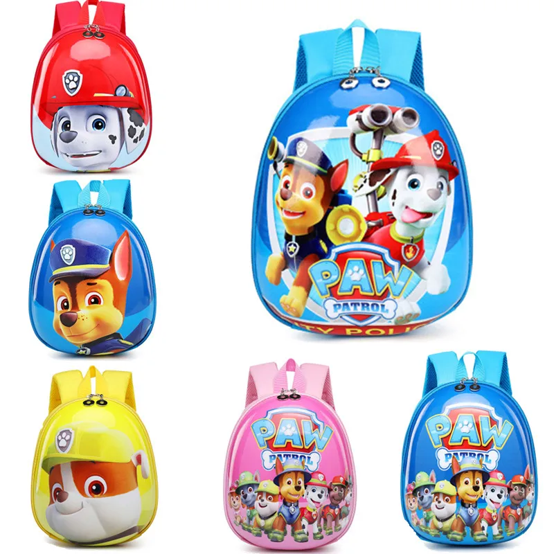 

Paw Patrol Dog Backpack Big Capacity bag Anti-lost RopeTravel essential cartoon anime action model Child birthday Xmas gift