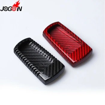 

Red & Black Carbon Fiber Protector Remote Key Fob Case Shell Cover For VW VOLKSWAGEN CC 2009-2012 Passat B6 2006-2010