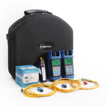 

Fiber Optic FTTH Tool Kit Orientek TLT-4E:T25M Optical Power Meter+ Optical Light Source+VFL+Fiber Cleaning Wipes