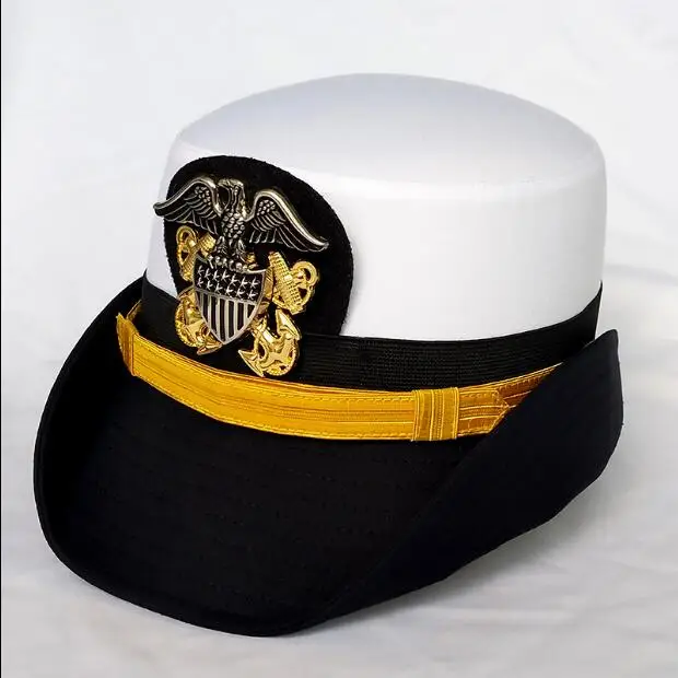 Women Navy Cap Sailor Hat Captain Yacht 
