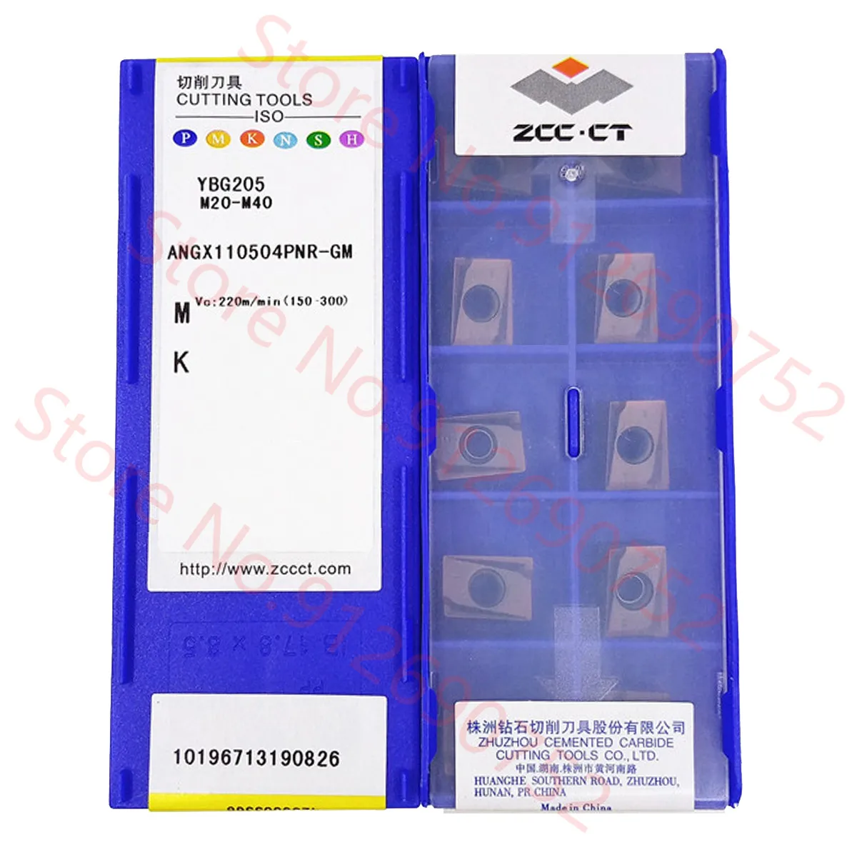 

ANGX110504 ANGX110508 ANGX150608 ANGX150616PNR-GM YBG205 Cutting Carbide Insert Inserts