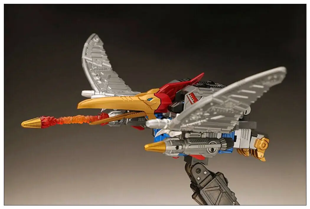 Новая игрушка-трансформер GP HQ-05 Gaudenter G1 Dinobots Swoop синий металлик в наличии