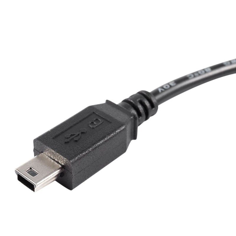 1 5 м Mini USB B 5pin Мужской к женскому удлинитель шнура адаптер Черный|Компьютерные