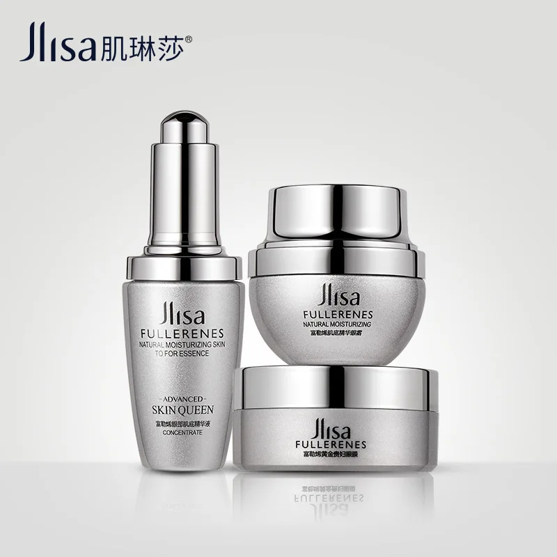 

fullerene eye repair Stay up late 3 sets eye serum moisturizing eye cream anti aging eye mask Dark Circle Anti-Puffiness