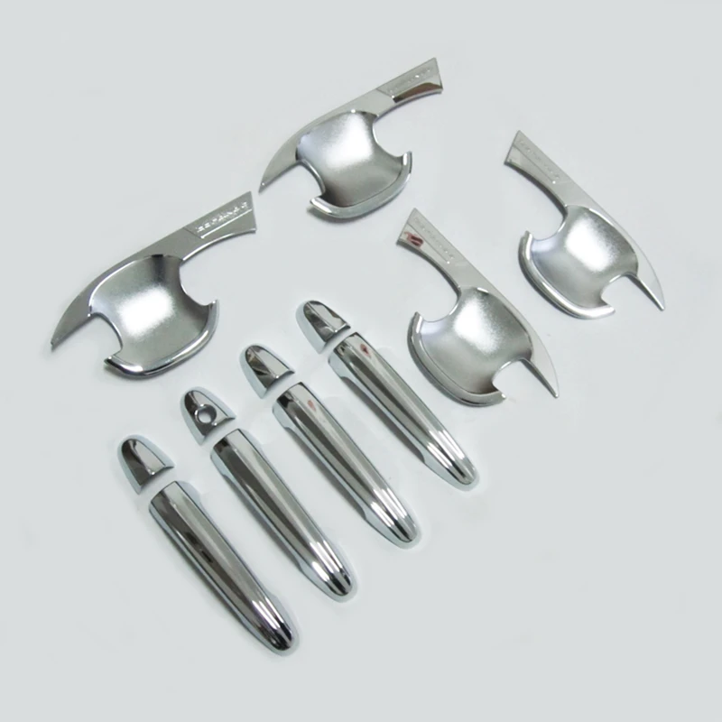 Хромированная накладка на дверную ручку из АБС пластика чашу для Korando 2011 12 13 14 15