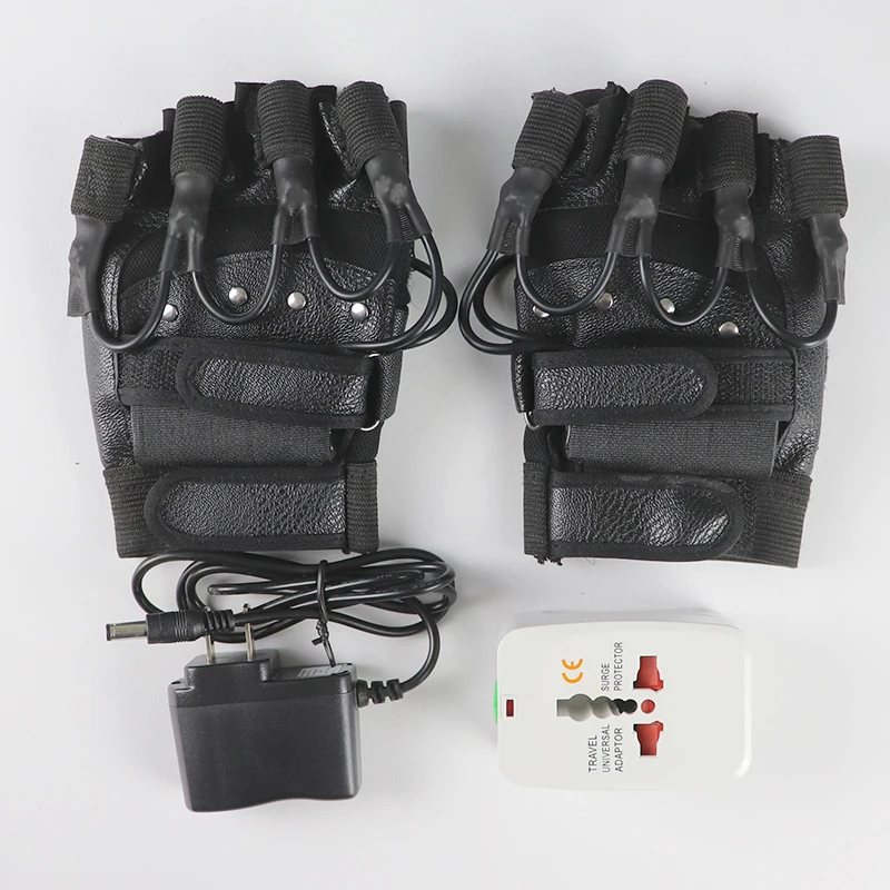 Green Laser Gloves Laser Beam Flash Finger,Nightclub Bar Party Dance Singer Props DJ Mechanical Gloves LED Light