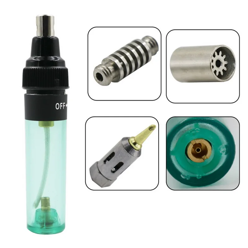 1300 Celsius Butane Gas Welding Soldering Irons Welding Pen Burner Blow Gas Soldering Iron Cordless Butane Tip Tool