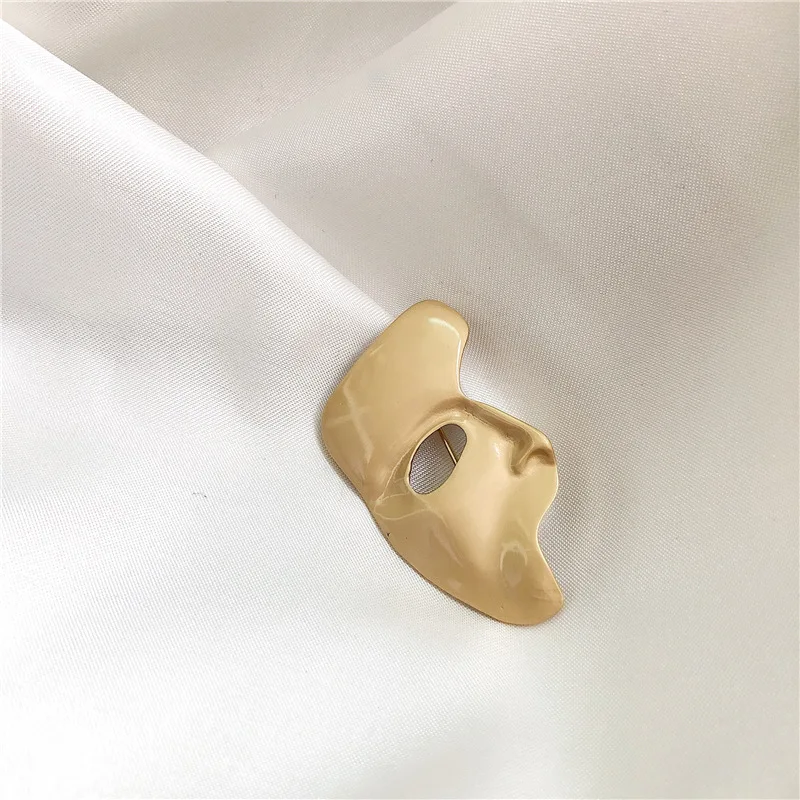 Серебристые Металлические получеловеческие глаза SRCOI полые в стиле ретро модные