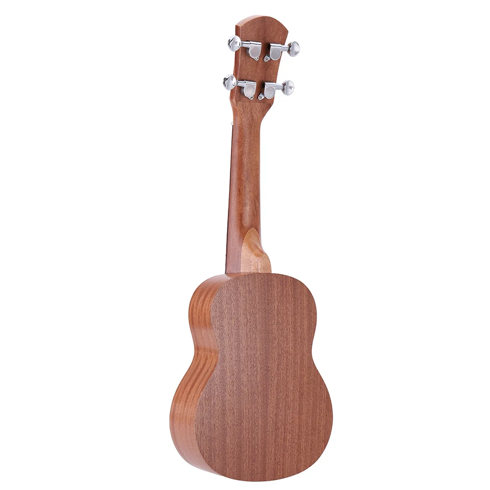 2" мини Sapele Ukelele красное дерево, гриф шеи нейлоновая веревка матовый детский подарок