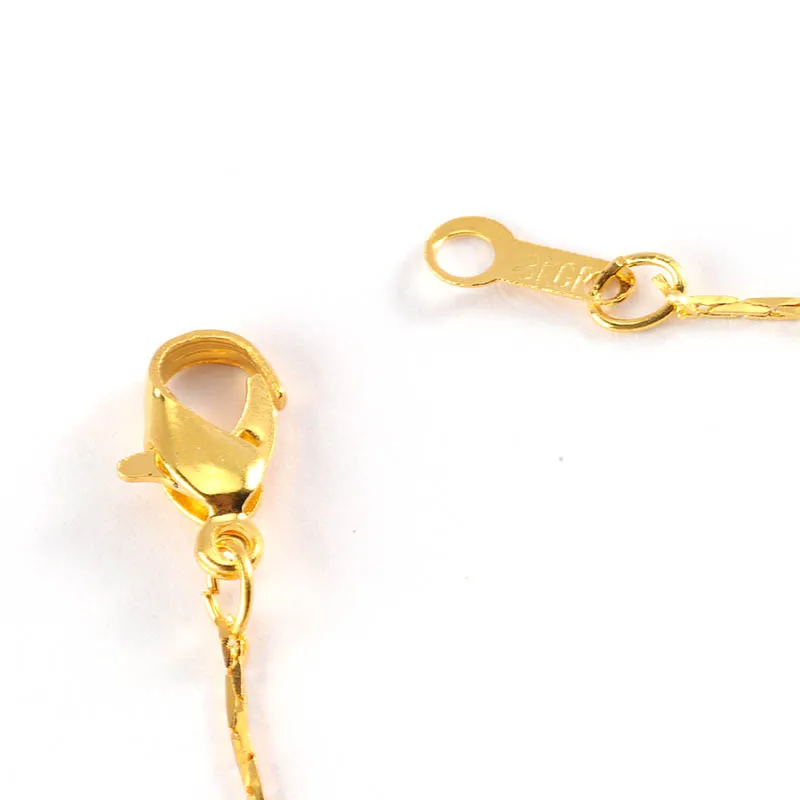 12pcs-set-Gold-Silver-KC-40cm-Length-Lobster-Clasp-Metal-Link-Chain-Necklace-Simple-Necklace-Chain (1)