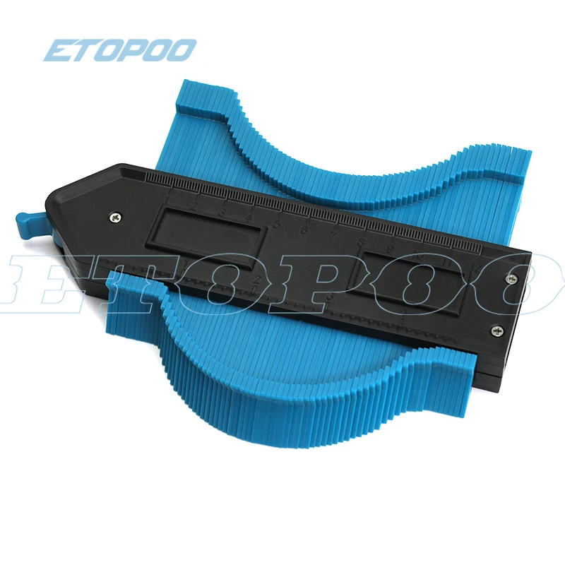 Self lock Profile Copy Gauge Contour Gauge Duplicator 5" Width Wood Marking Tool