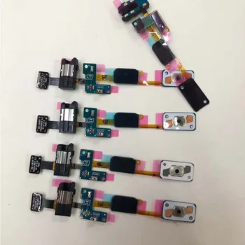 

10pcs/lot Home Button + Earphone Jack Flex Cable for Samsung Galaxy J7 Prime / On7 (2016) G610