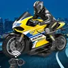 Newest 25KM/H High Speed High Simulation RC Motorbike 2.4G Remote Control Motorcar Drift Bike Motorcycle With High Power Motors 6