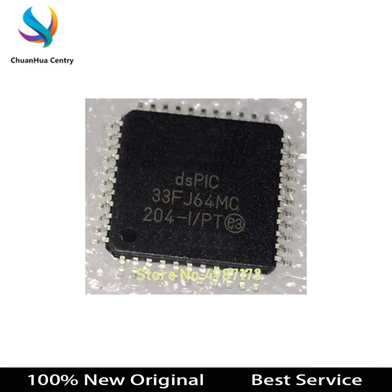DSPIC33FJ64MC204-I/PT QFP44 Новые оригинальные DSPIC33FJ64MC204-I/PT Большая скидка для большего количества